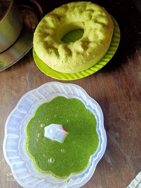 Bolu Kukus Daun Kelor