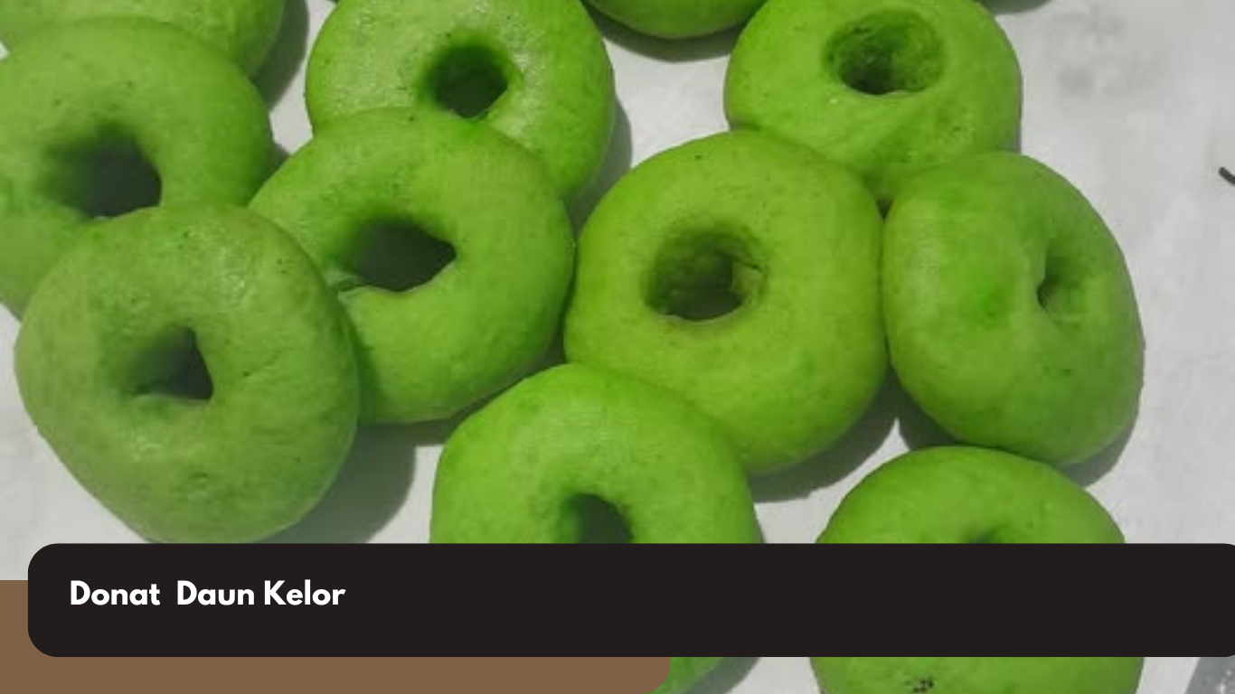 Langkah Membuat Donat Daun Kelor