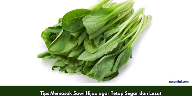 Tips Memasak Sawi Hijau agar Tetap Segar dan Lezat