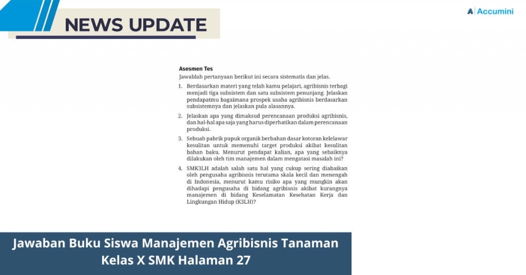 Jawaban Buku Siswa Manajemen Agribisnis Tanaman Kelas X SMK Halaman 27