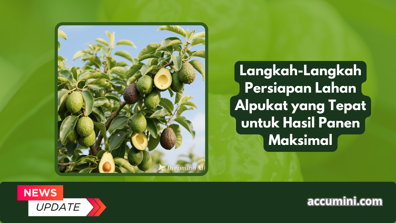 Langkah-Langkah Persiapan Lahan Alpukat yang Tepat untuk Hasil Panen Maksimal
