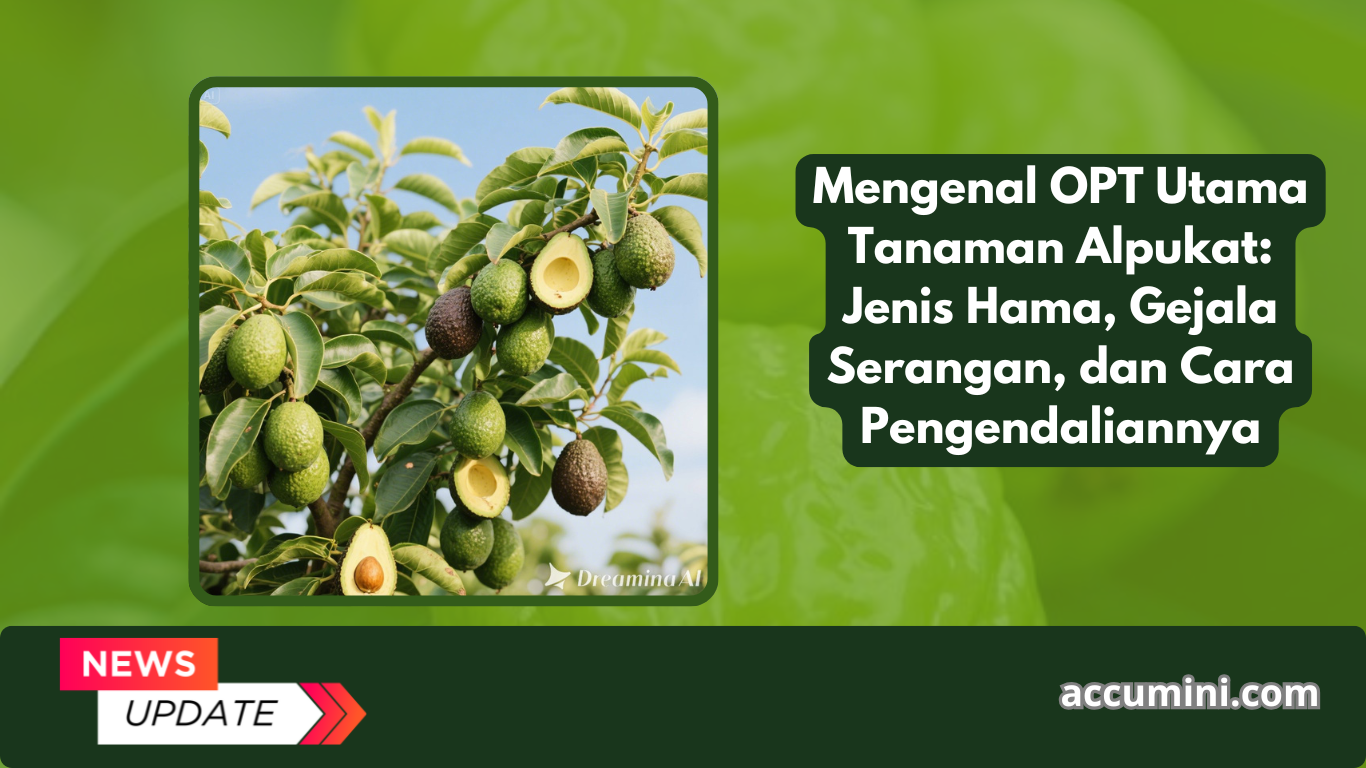 Mengenal OPT Utama Tanaman Alpukat: Jenis Hama, Gejala Serangan, dan Cara Pengendaliannya