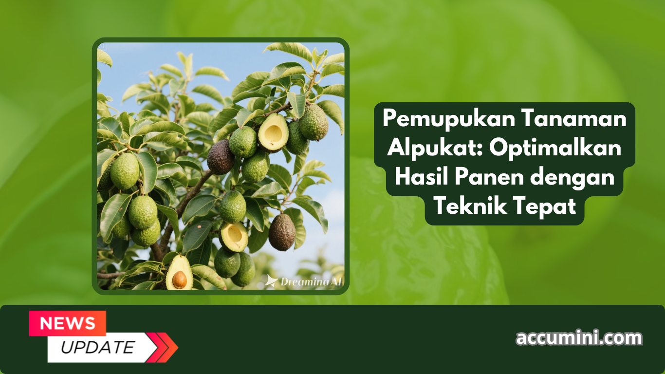 Pemupukan Tanaman Alpukat: Optimalkan Hasil Panen dengan Teknik Tepat
