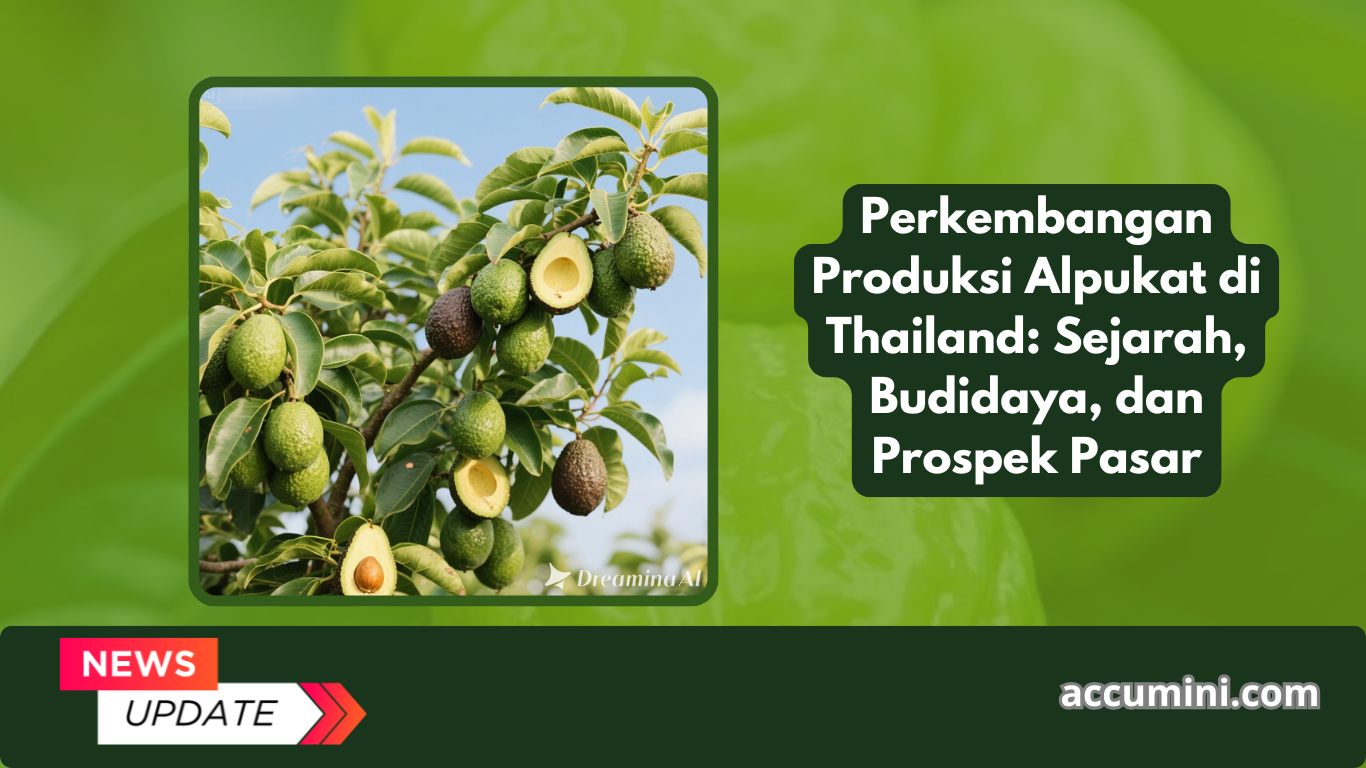 Perkembangan Produksi Alpukat di Thailand