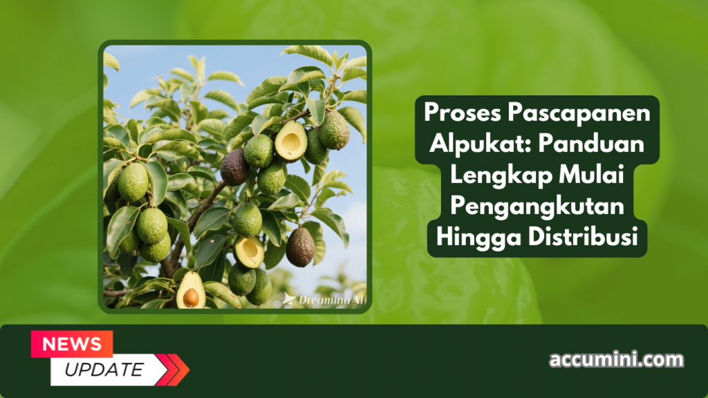Proses Pascapanen Alpukat