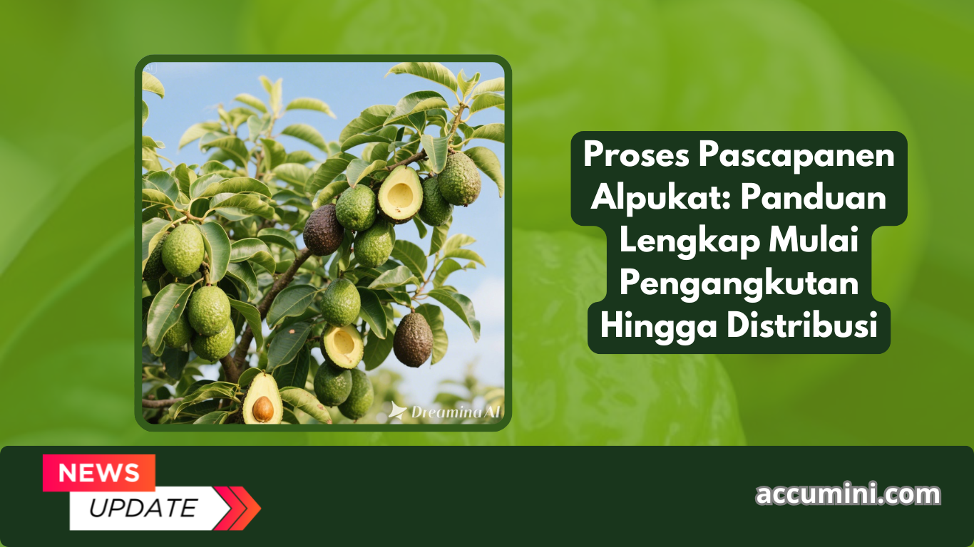 Proses Pascapanen Alpukat