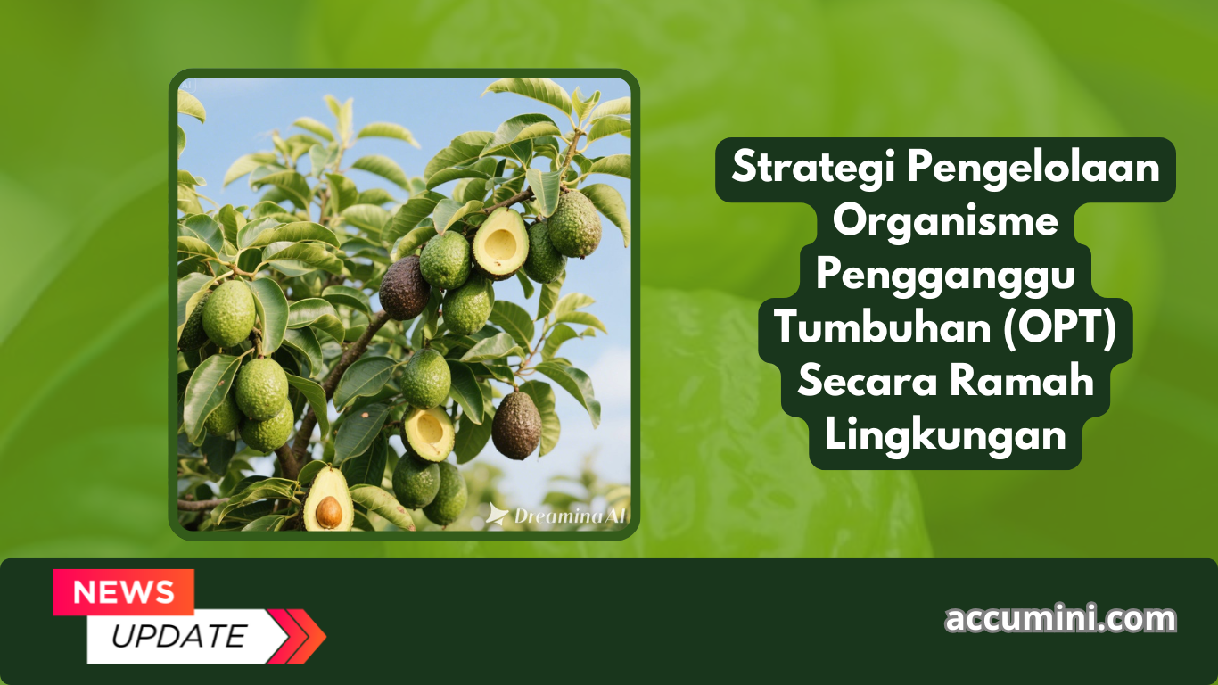 Strategi Pengelolaan Organisme Pengganggu Tumbuhan (OPT) tanaman alpukat Secara Ramah Lingkungan