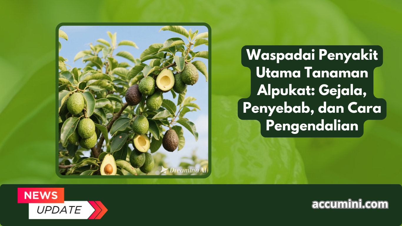 Waspadai Penyakit Utama Tanaman Alpukat